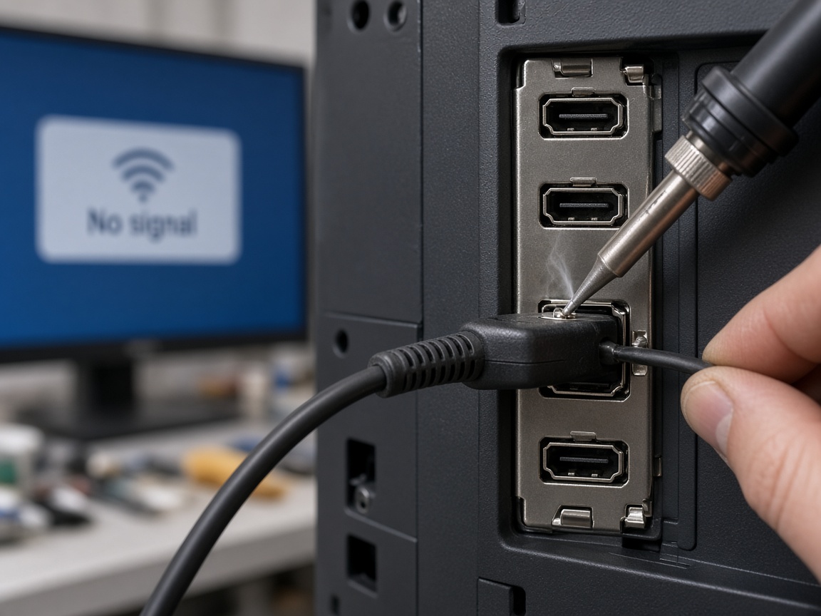 Maltepe HDMI Görüntü Gelmiyor — TV Tamiri ve Port Onarımı