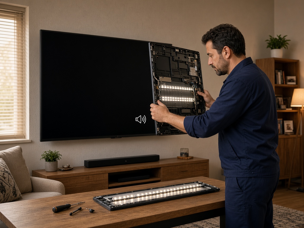 Maltepe LED TV Tamiri: Ses Var Görüntü Yok Sorunu Çözümü
